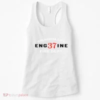 Oklahoma City Fire Dept Engine 37 Women's Tank Top thumb 0
