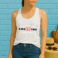 Oklahoma City Fire Dept Engine 37 Women's Tank Top thumb 2