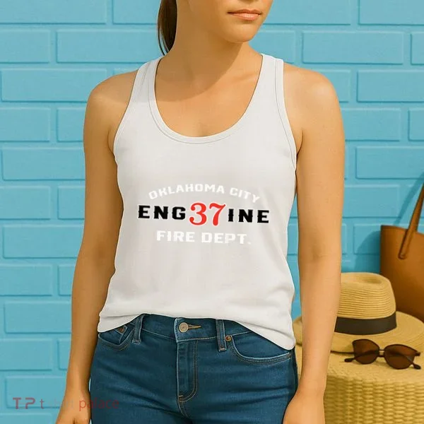 Oklahoma City Fire Dept Engine 37 Women's Tank Top