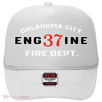 Oklahoma City Fire Dept Engine 37 Hat