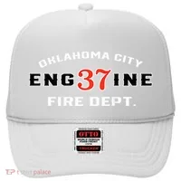 Oklahoma City Fire Dept Engine 37 Hat thumb 0