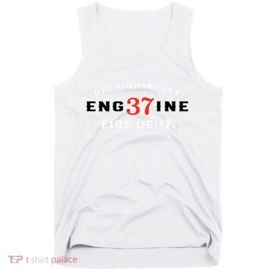 Oklahoma City Fire Dept Engine 37 Tank Top