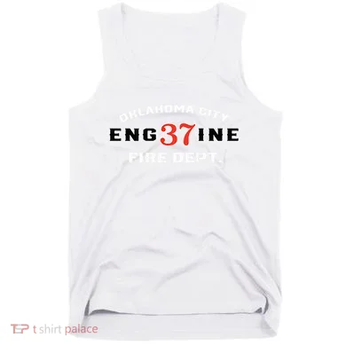 Oklahoma City Fire Dept Engine 37 Tank Top