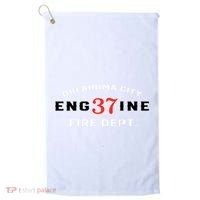 Oklahoma City Fire Dept Engine 37 Golf Towel thumb 0