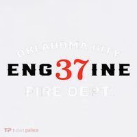 Oklahoma City Fire Dept Engine 37 Golf Towel thumb 3