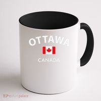 Ottawa Canada Flag Proud Canadian Coffee Mug thumb 1