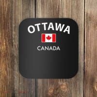 Ottawa Canada Flag Proud Canadian Coaster thumb 0
