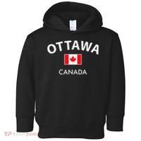 Ottawa Canada Flag Proud Canadian Toddler Hoodie thumb 0
