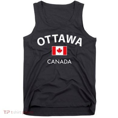 Ottawa Canada Flag Proud Canadian Tank Top