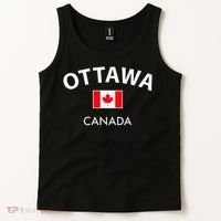 Ottawa Canada Flag Proud Canadian Tank Top thumb 2