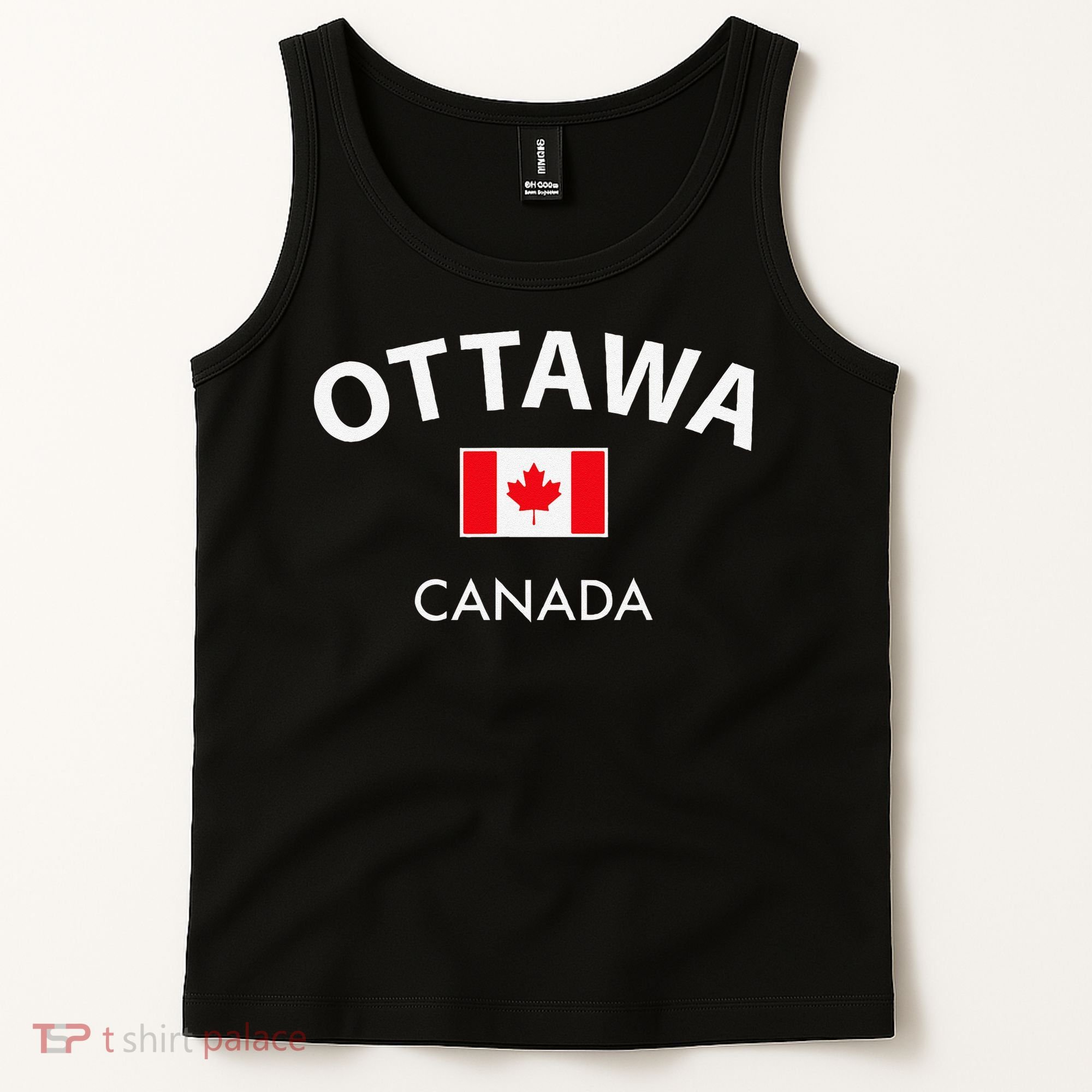 Ottawa Canada Flag Proud Canadian Tank Top