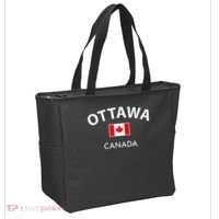 Ottawa Canada Flag Proud Canadian Tote Bag thumb 2