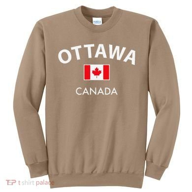 Ottawa Canada Flag Proud Canadian Sweatshirt