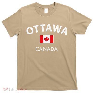 Ottawa Canada Flag Proud Canadian T-Shirt