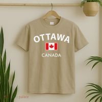Ottawa Canada Flag Proud Canadian T-Shirt thumb 2