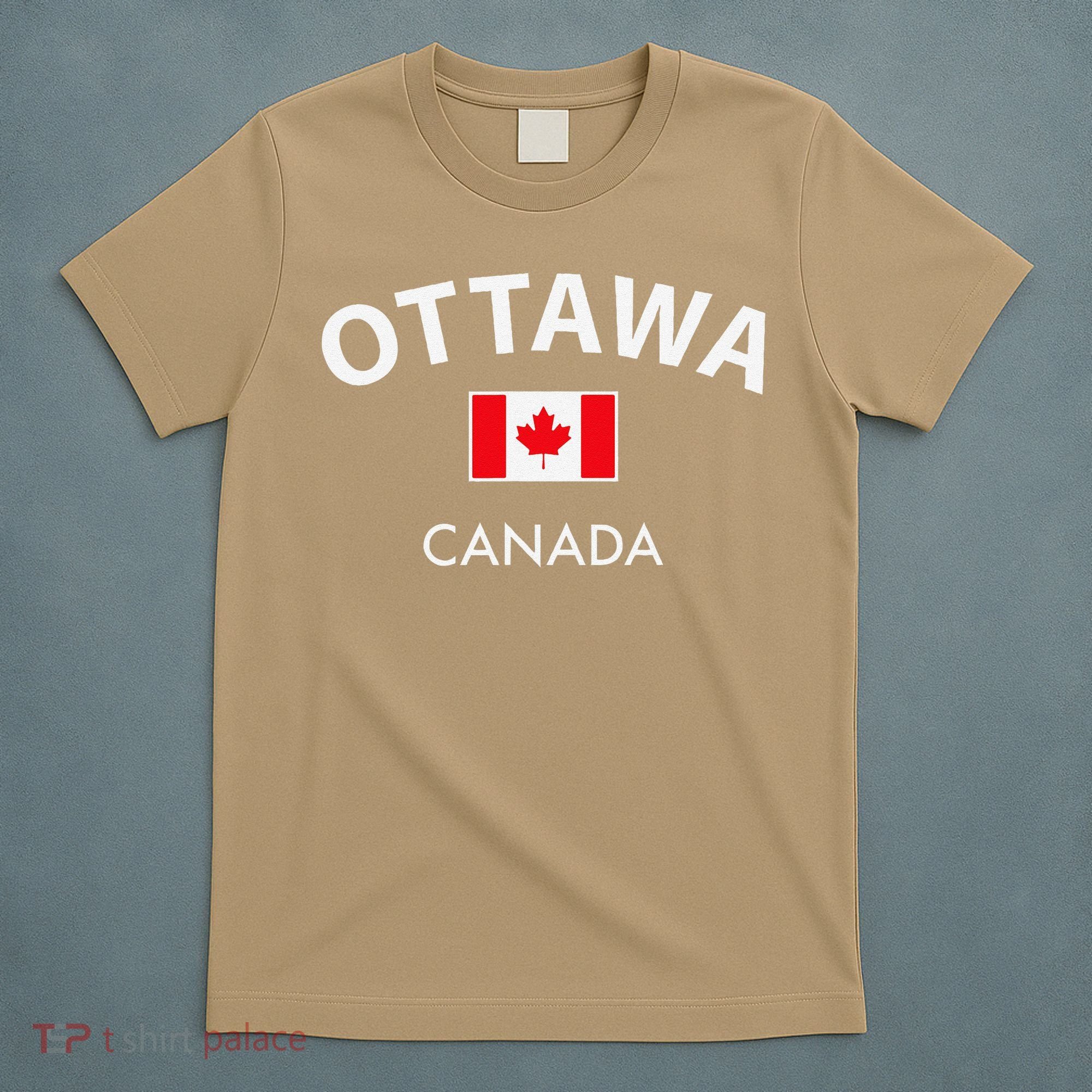 Ottawa Canada Flag Proud Canadian T-Shirt
