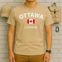 Ottawa Canada Flag Proud Canadian T-Shirt thumb 6