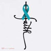 Ovarian Cancer Faith Ovarian Cancer Awareness Support Coffee Mug thumb 5