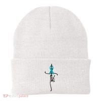 Ovarian Cancer Faith Ovarian Cancer Awareness Support Beanie thumb 0