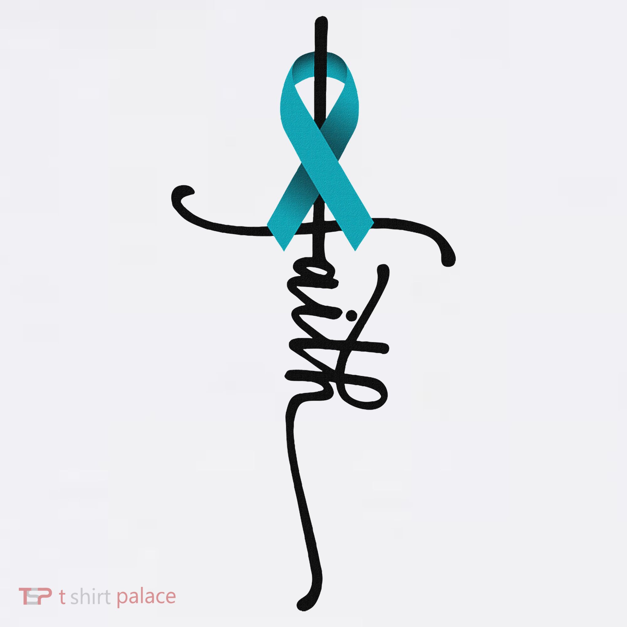 Ovarian Cancer Faith Ovarian Cancer Awareness Support Women's Hoodie