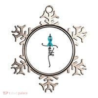Ovarian Cancer Faith Ovarian Cancer Awareness Support Ornament thumb 0