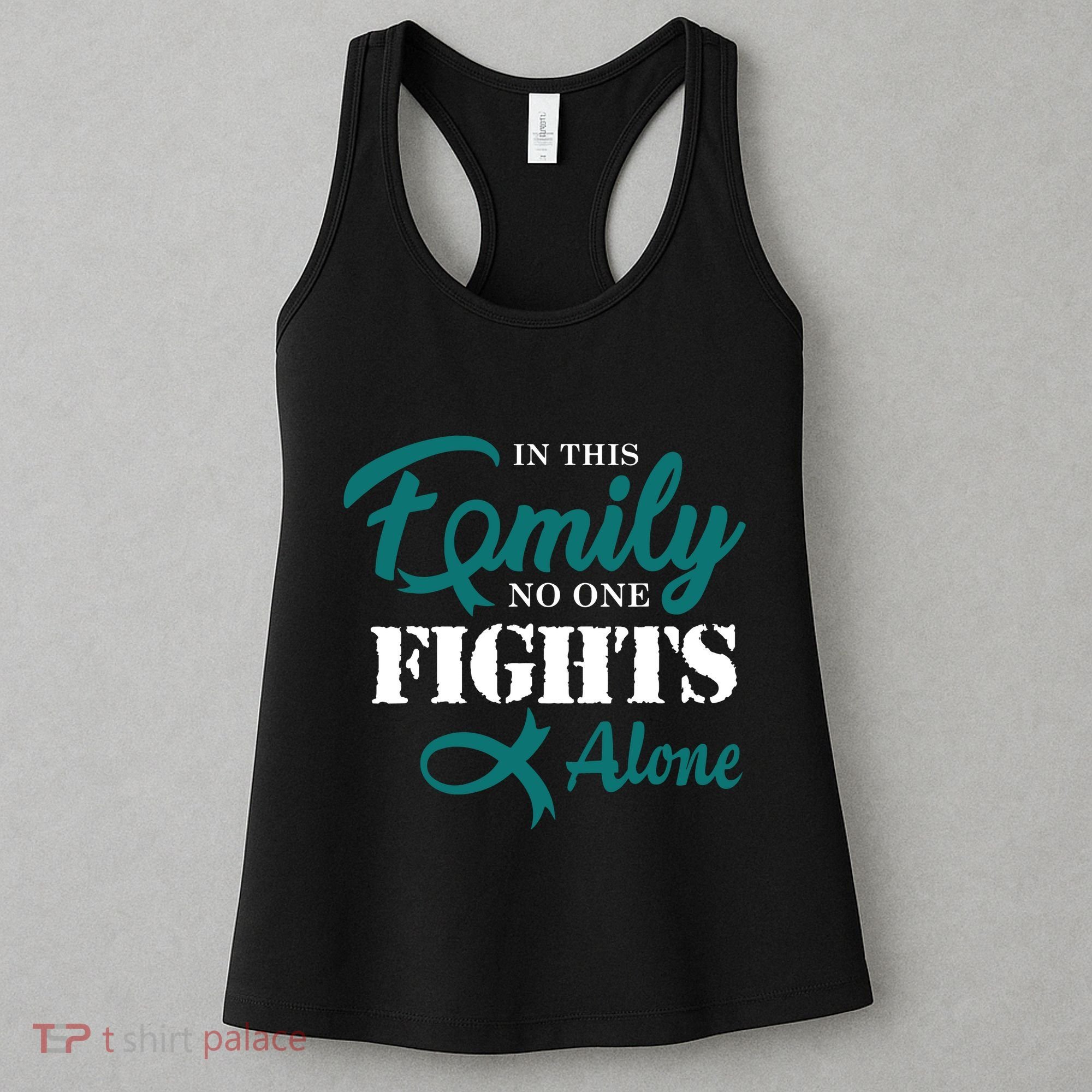 Ovarian Cancer Fight Cancer Ribbon Women's Tank Top
