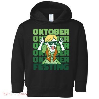 Oktoberfest Celebration Festive German Toddler Hoodie