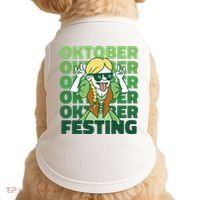 Oktoberfest Celebration Festive German Doggie Tank thumb 0