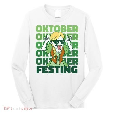 Oktoberfest Celebration Festive German Long Sleeve Shirt