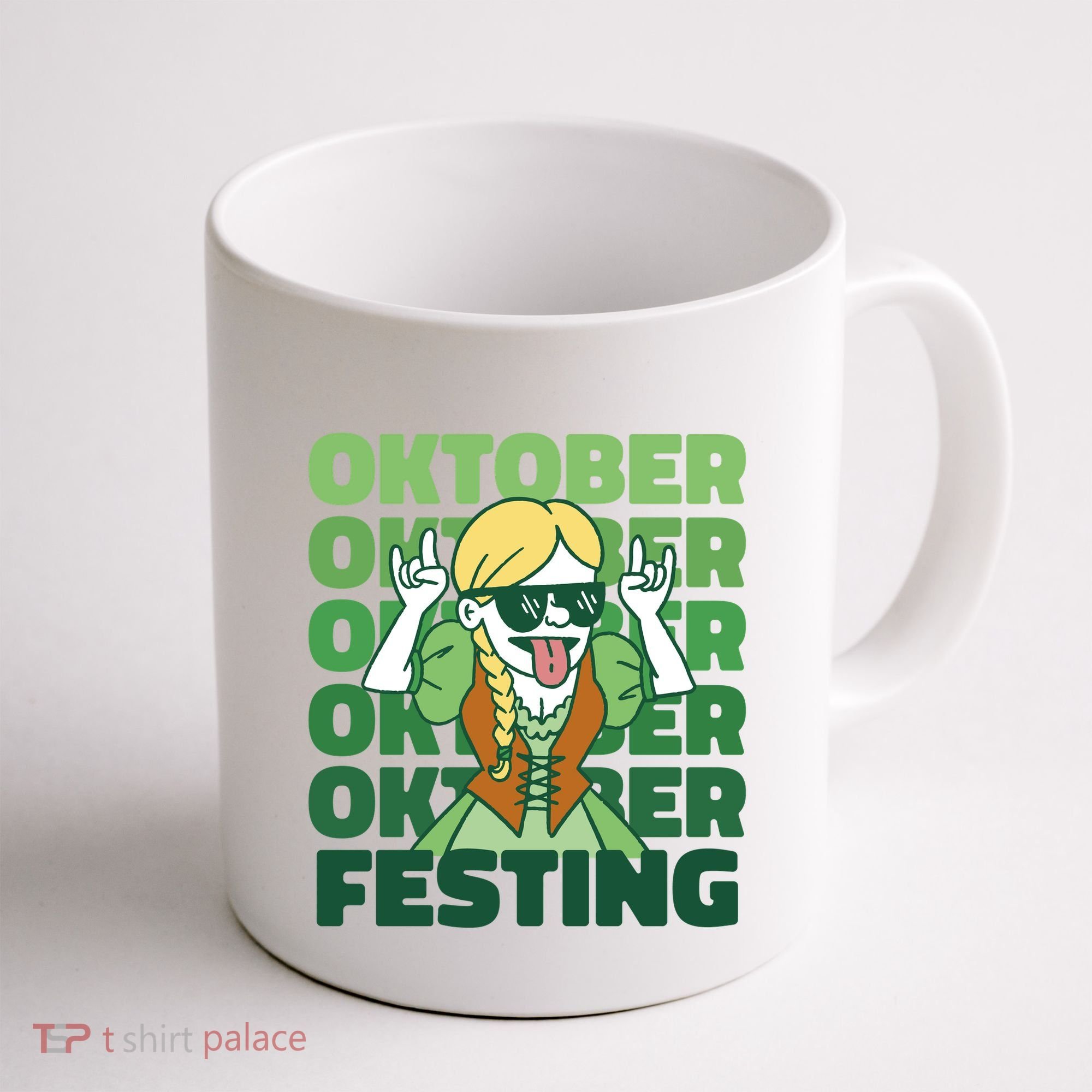 Oktoberfest Celebration Festive German Coffee Mug
