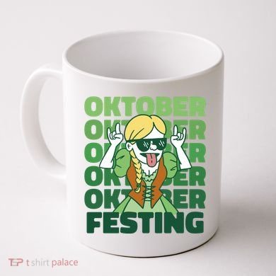 Oktoberfest Celebration Festive German Coffee Mug