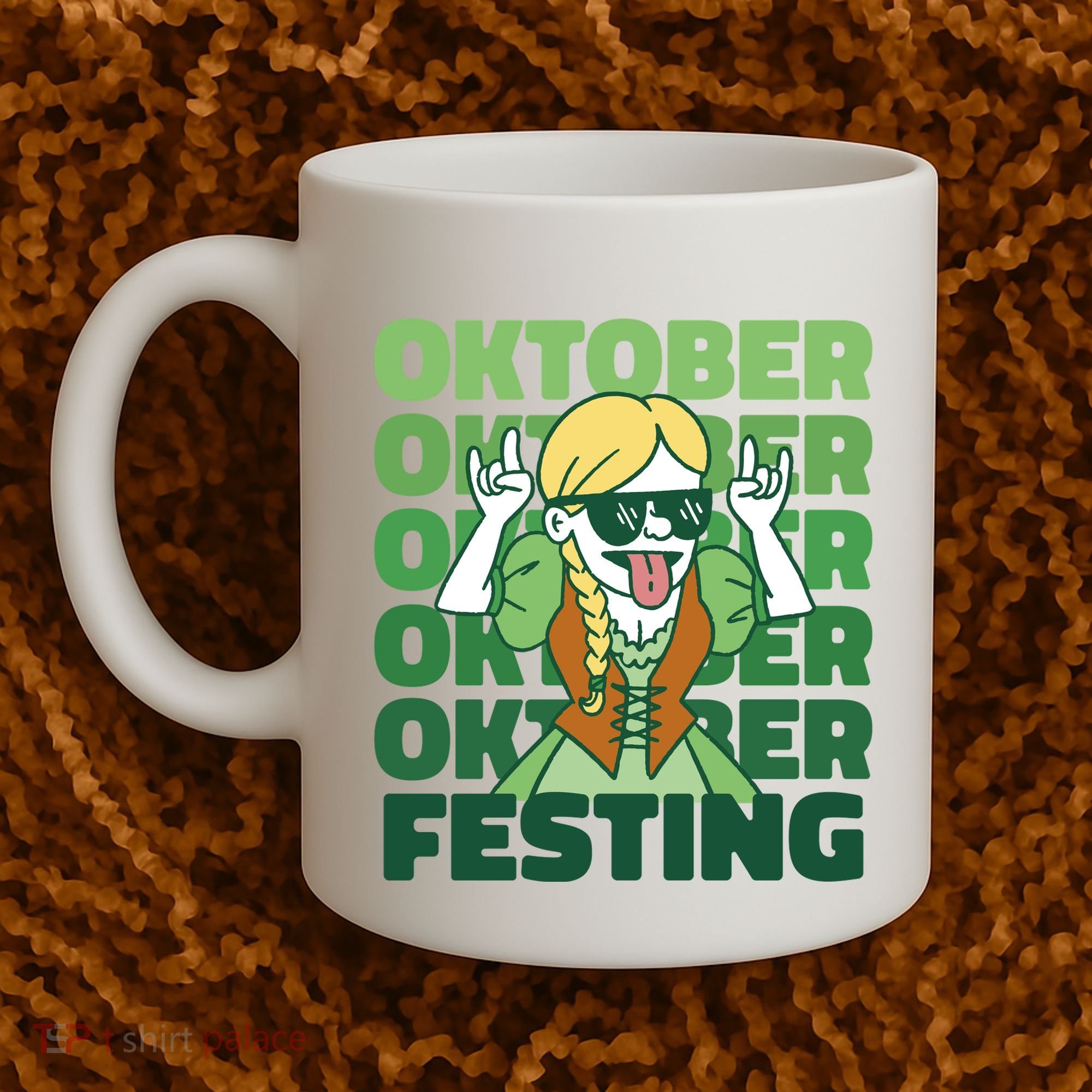 Oktoberfest Celebration Festive German Coffee Mug