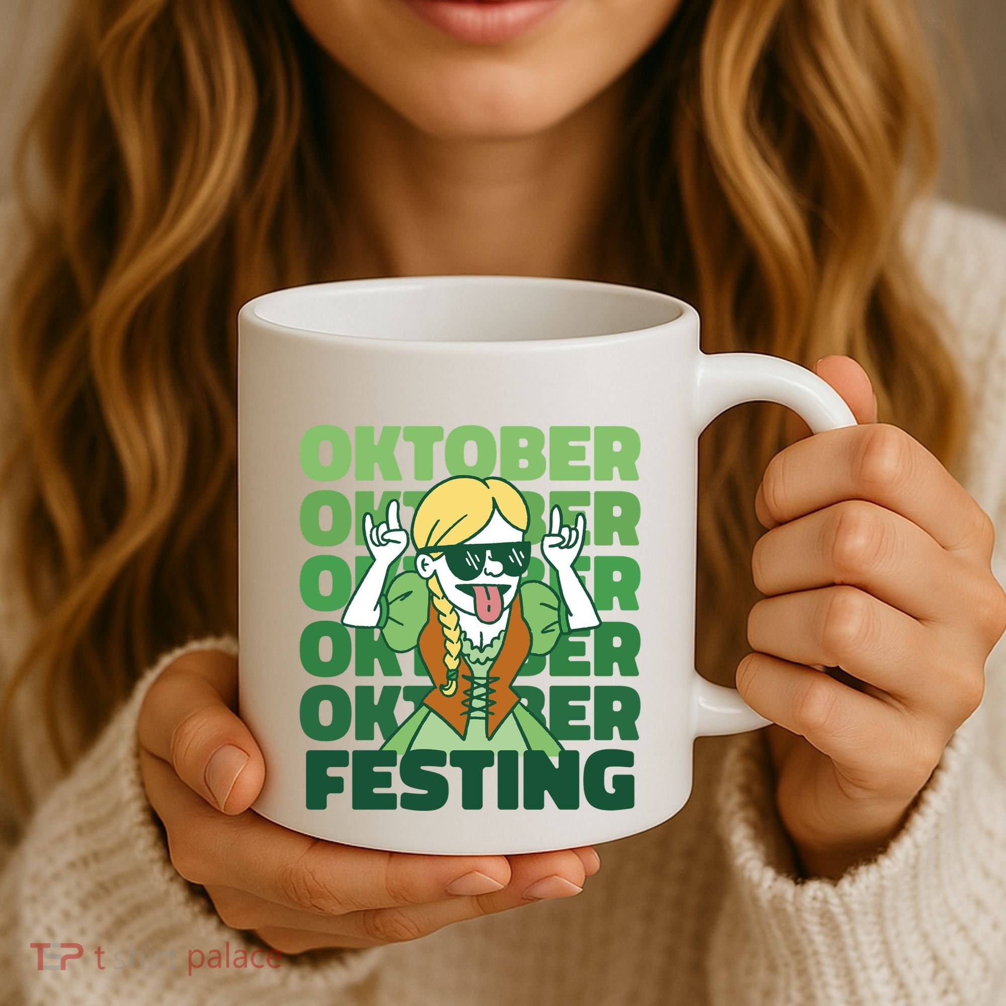 Oktoberfest Celebration Festive German Coffee Mug