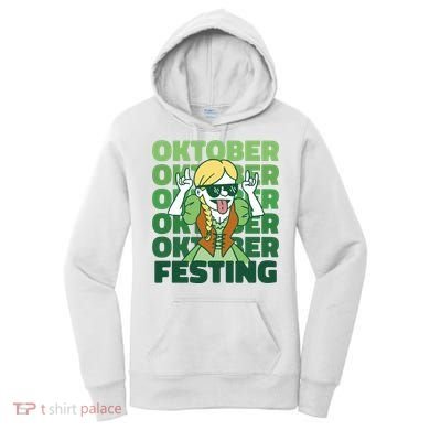 Oktoberfest Celebration Festive German Women's Hoodie