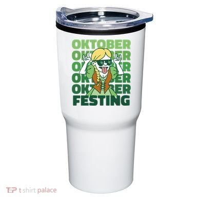 Oktoberfest Celebration Festive German Tumbler