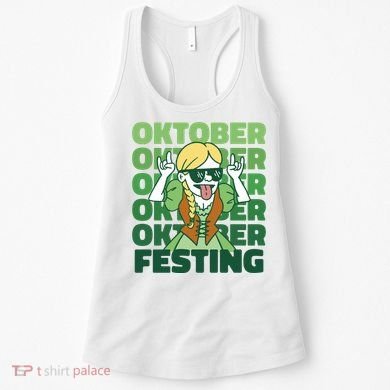 Oktoberfest Celebration Festive German Women's Tank Top