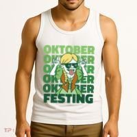 Oktoberfest Celebration Festive German Tank Top thumb 3