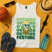 Oktoberfest Celebration Festive German Tank Top thumb 4