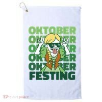 Oktoberfest Celebration Festive German Golf Towel thumb 0