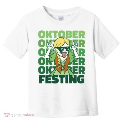 Oktoberfest Celebration Festive German Toddler T-Shirt