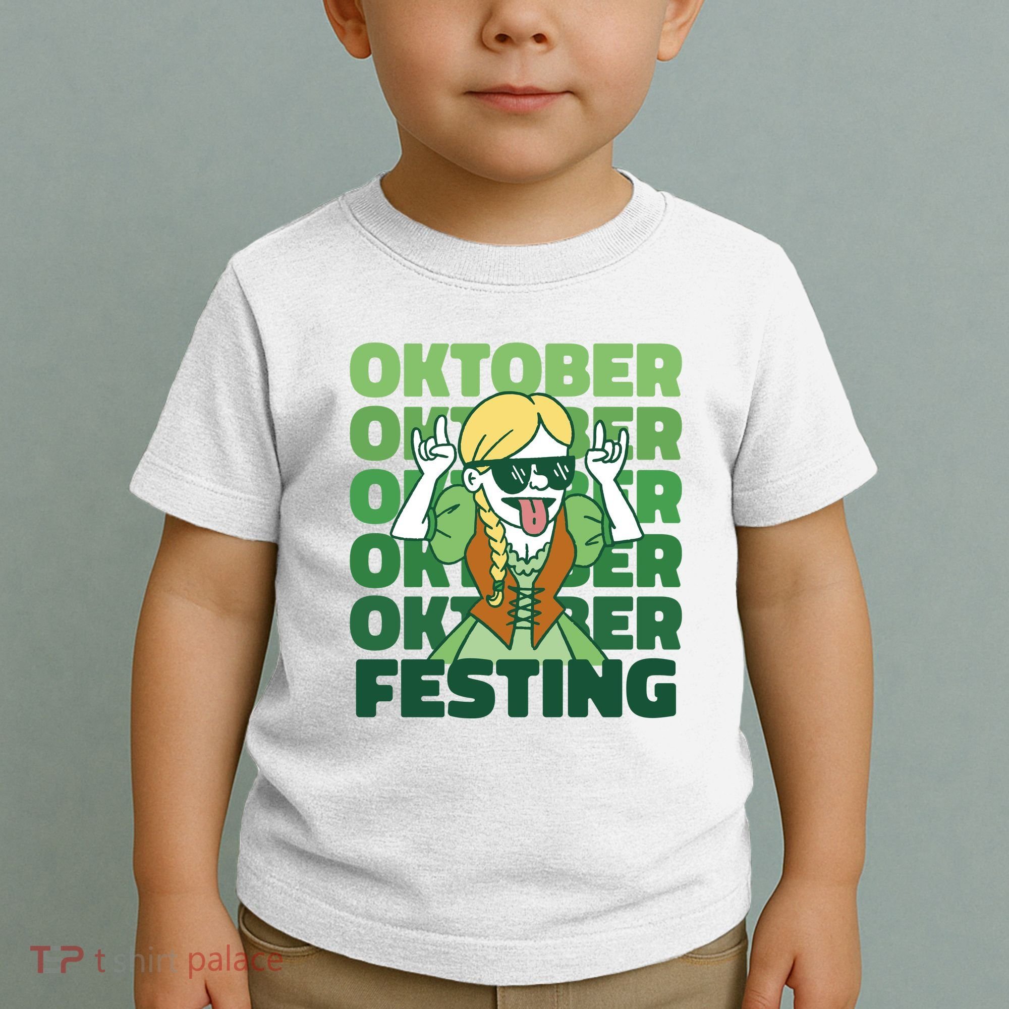 Oktoberfest Celebration Festive German Toddler T-Shirt