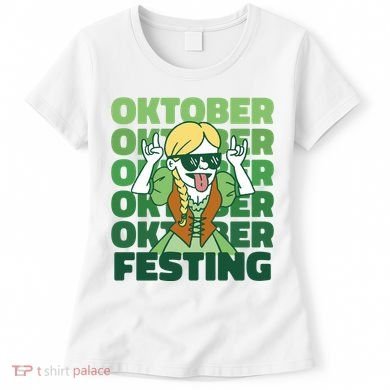 Oktoberfest Celebration Festive German Women's T-Shirt