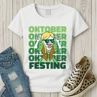 Oktoberfest Celebration Festive German Women's T-Shirt thumb 3