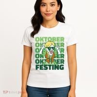 Oktoberfest Celebration Festive German Women's T-Shirt thumb 4