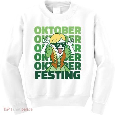 Oktoberfest Celebration Festive German Kids Sweatshirt
