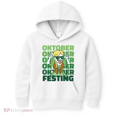Oktoberfest Celebration Festive German Kids Hoodie