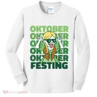 Oktoberfest Celebration Festive German Kids Long Sleeve Shirt thumb 0