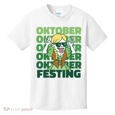 Oktoberfest Celebration Festive German Kids T-Shirt