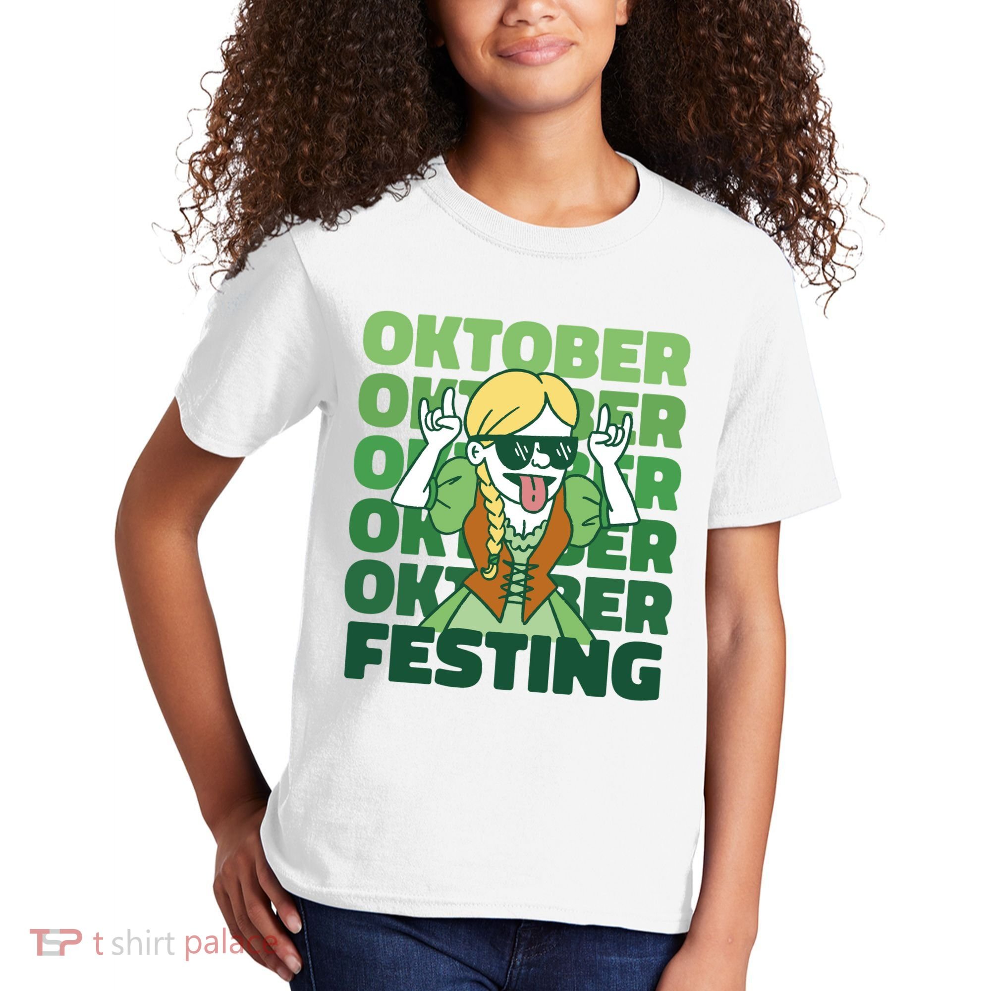 Oktoberfest Celebration Festive German Kids T-Shirt