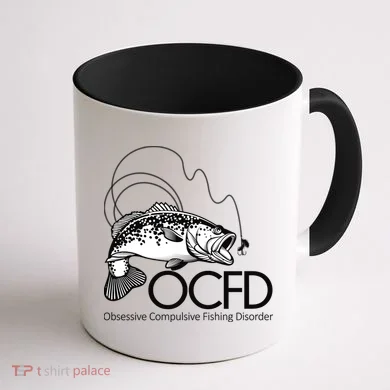 OCFD Fishing Coffee Mug back